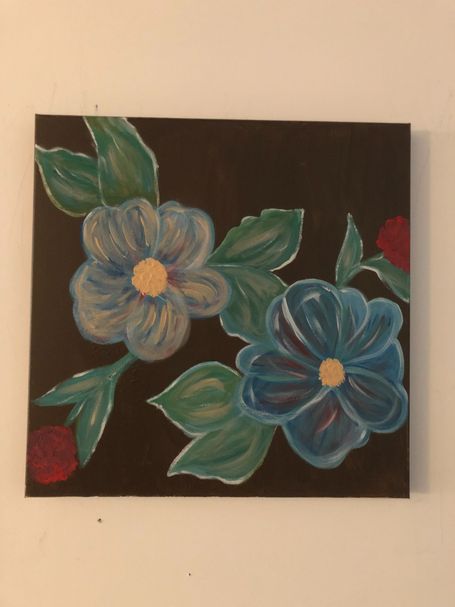 gemütlich 45cmx45cm Acryl